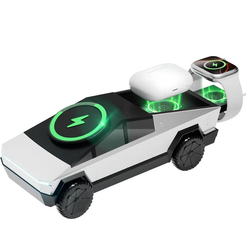 CyberDock - Ładowarka Indukcyjna 3 w 1